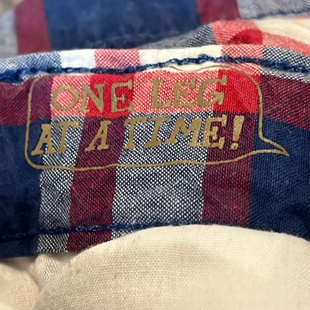 Bundle Boys Lands’End & Wrangler Cargo  Shorts - plaid size 12 - Picture 4 of 10